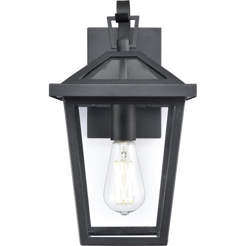 Mensun 1 Light 14.5 inch Textured Black Outdoor Wall Sconce